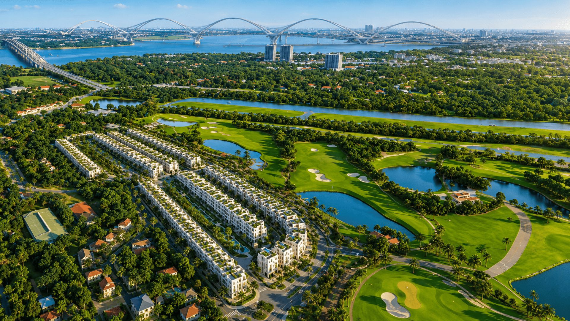Long Bien Golf Villas – Biểu tượng sống xa hoa dành riêng cho cộng đồng cư dân tinh hoa và những người đam mê golf.