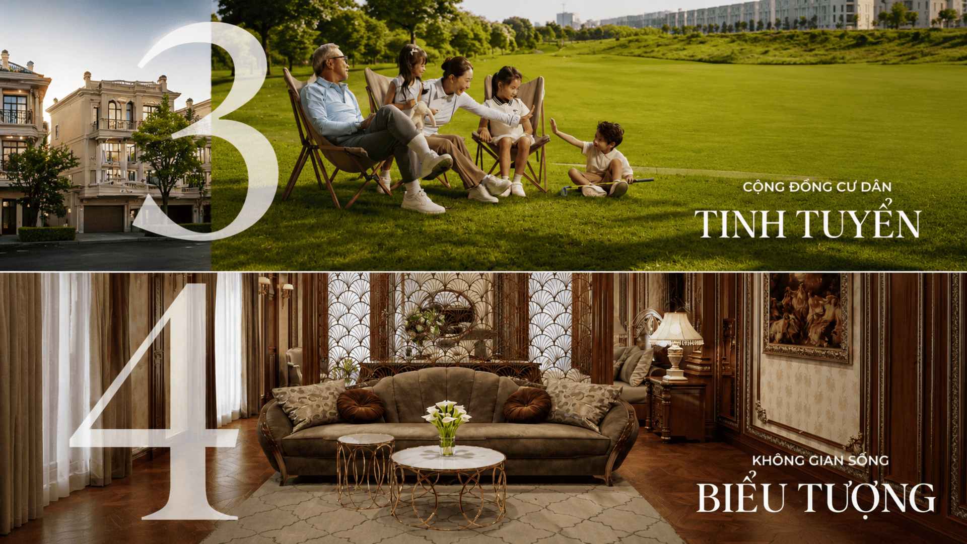 Long Bien Golf Villas – Nơi hội tụ của cộng đồng cư dân tinh anh, cùng chia sẻ những giá trị sống thượng lưu và đẳng cấp. Long Biên Golf Villas – Không gian giao thoa giữa giá trị truyền thống Hà Thành và tư duy sinh thái tương lai